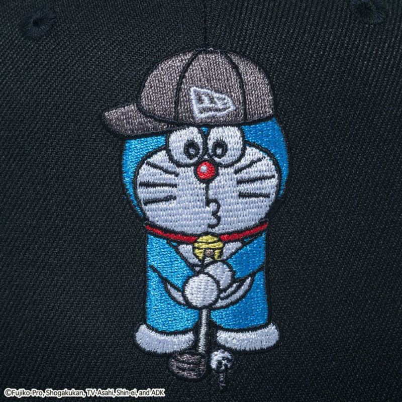 NEW ERA  ドラえもん メンズ レディース ユニセックス キャップ ブラック