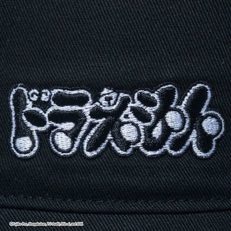 NEW ERA  ドラえもん メンズ レディース ユニセックス バケットハット ブラック リバーシブル マルチカラー