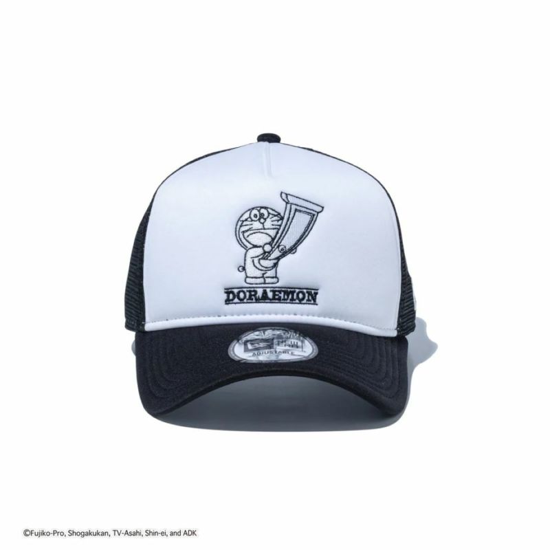 NEW ERA ドラえもん メンズ レディース ユニセックス キャップ ホワイト ブラック