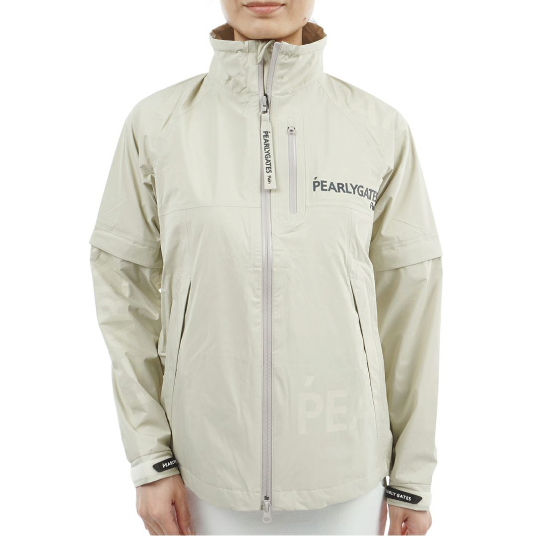 パーリーゲイツ PEARLY GATES レディース NYストレッチタフタ3Lレインジャケット (LADIES) PALA53J 詳細1