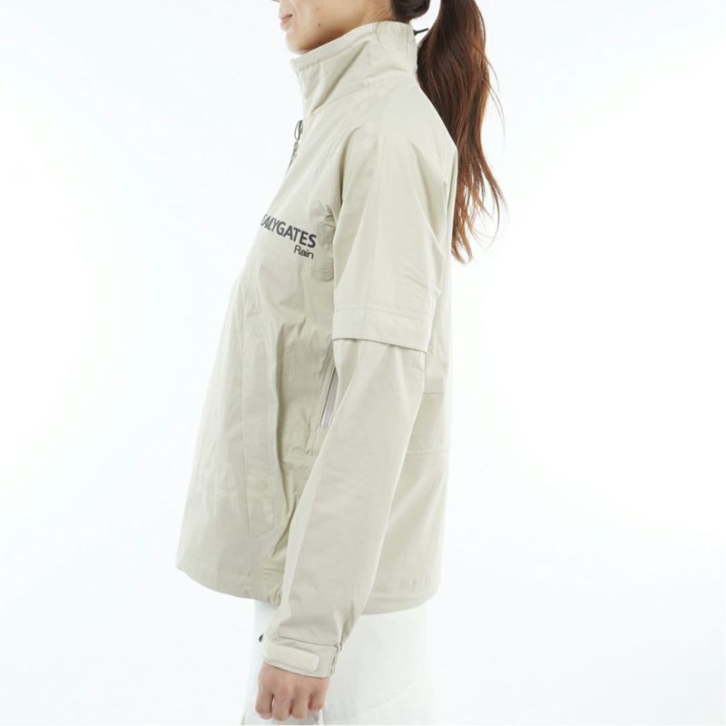 パーリーゲイツ PEARLY GATES レディース NYストレッチタフタ3Lレインジャケット (LADIES) PALA53J 詳細4
