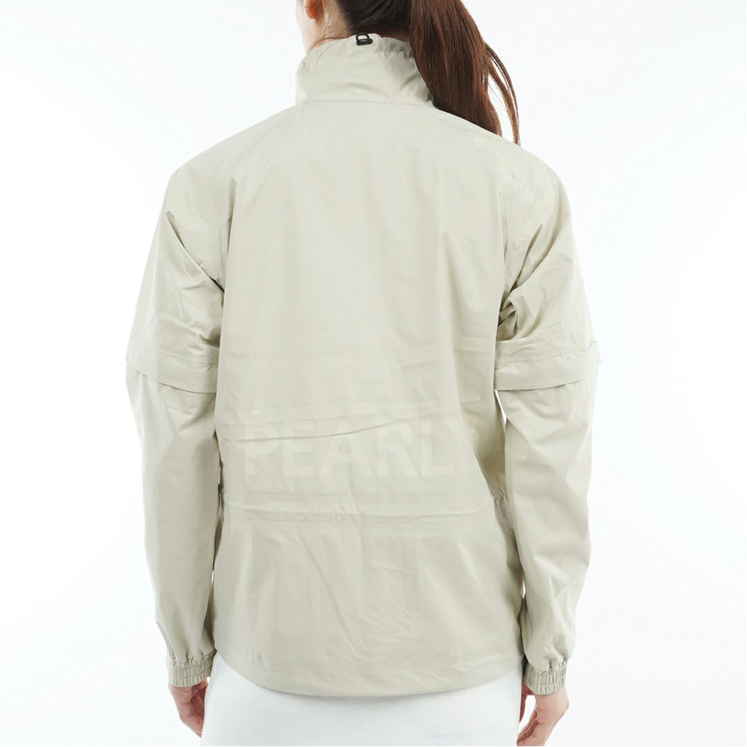パーリーゲイツ PEARLY GATES レディース NYストレッチタフタ3Lレインジャケット (LADIES) PALA53J 詳細5