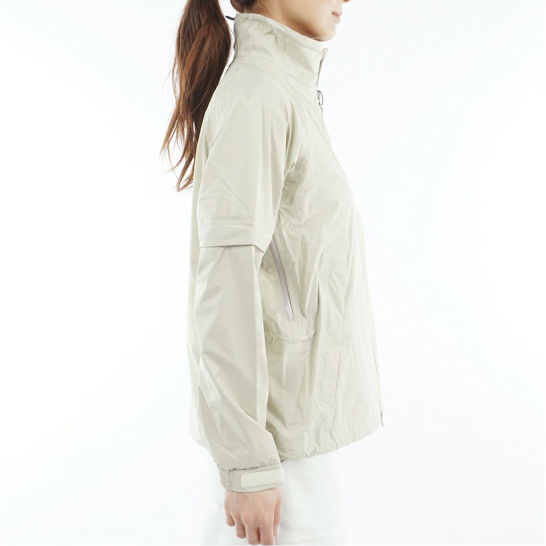 パーリーゲイツ PEARLY GATES レディース NYストレッチタフタ3Lレインジャケット (LADIES) PALA53J 詳細6