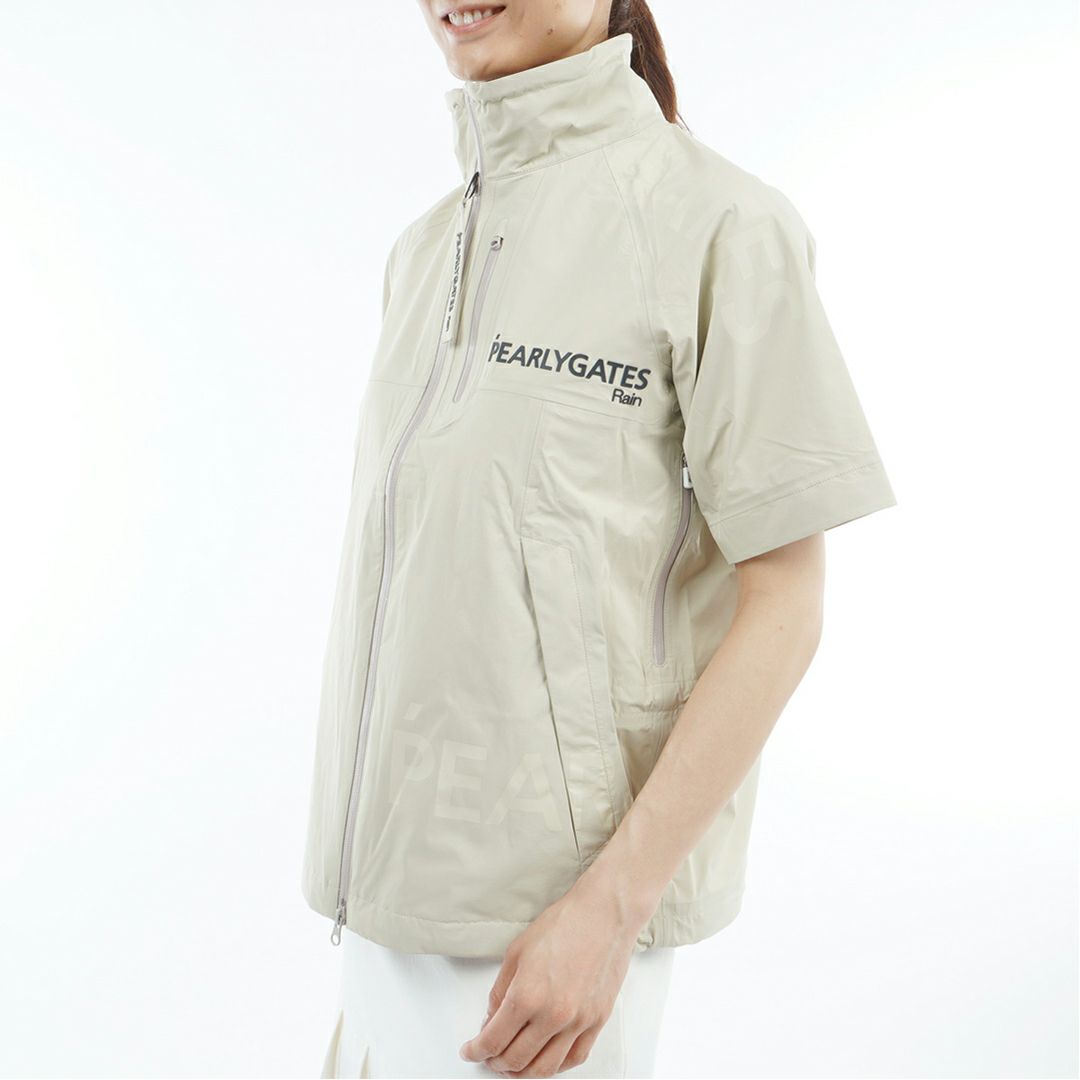 PEARLYGATES  レディース ベージュ レインウェア