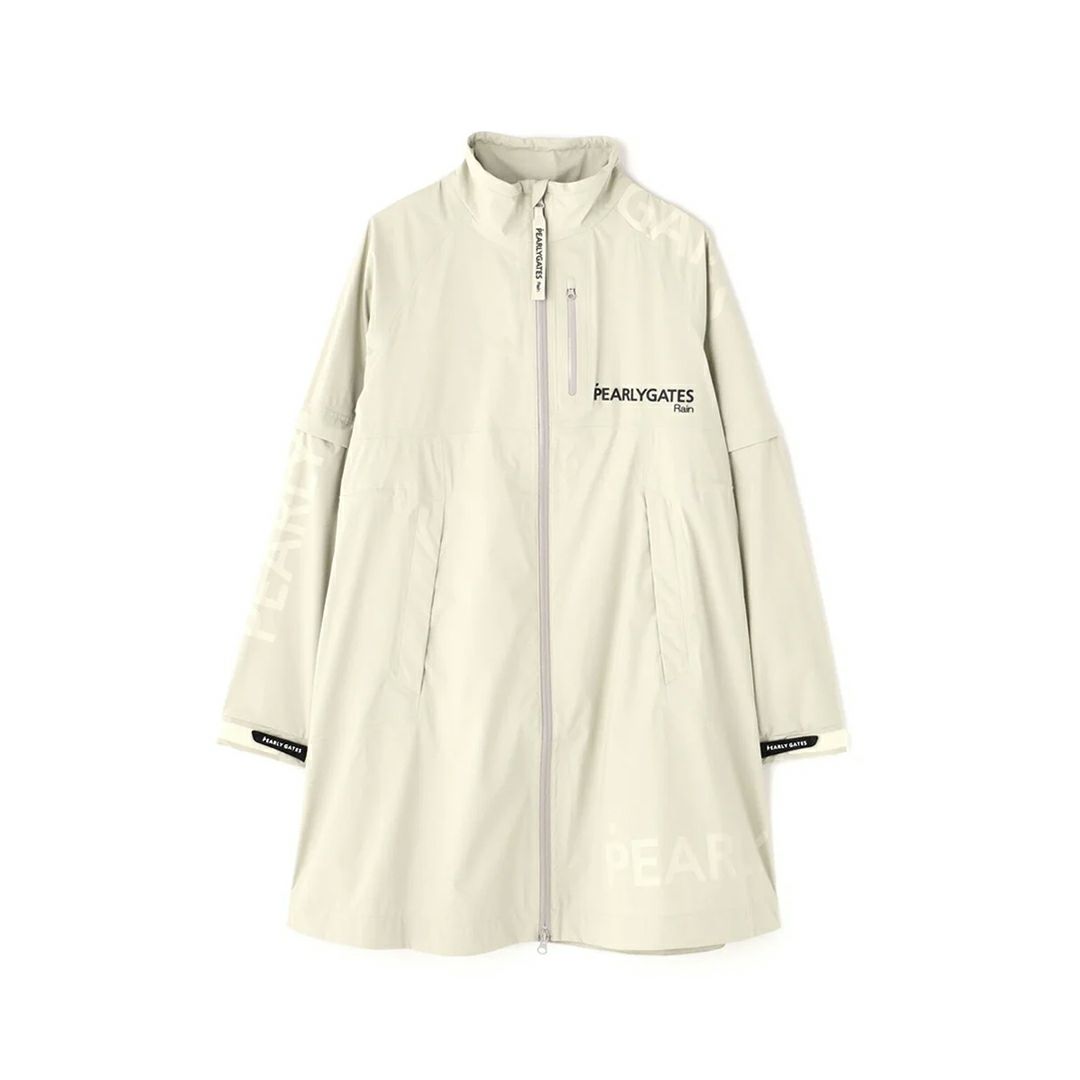 PEARLY GATES レディース レインワンピース ベージュ