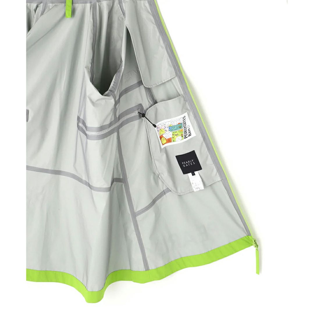 パーリーゲイツ PEARLY GATES レディース NYストレッチタフタ3Lレインワンピース (LADIES) PALA53K 詳細5