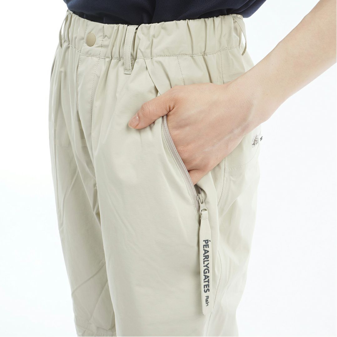 パーリーゲイツ PEARLY GATES レディース NYストレッチタフタ3Lレインパンツ (LADIES) PALA53L 詳細7