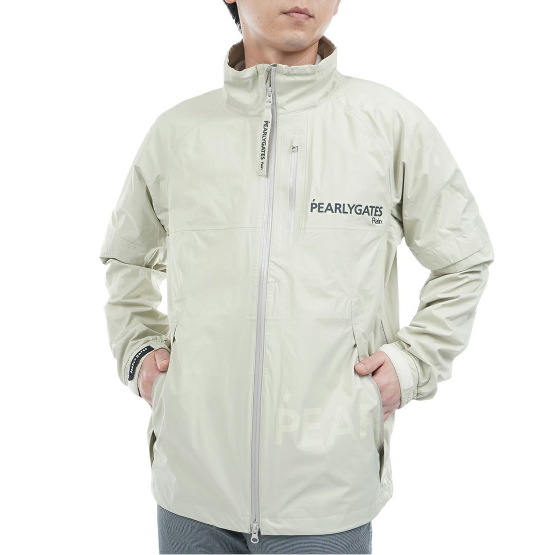 パーリーゲイツ PEARLY GATES メンズ NYストレッチタフタ3Lレインジャケット (MENS) PAMA5434 詳細1