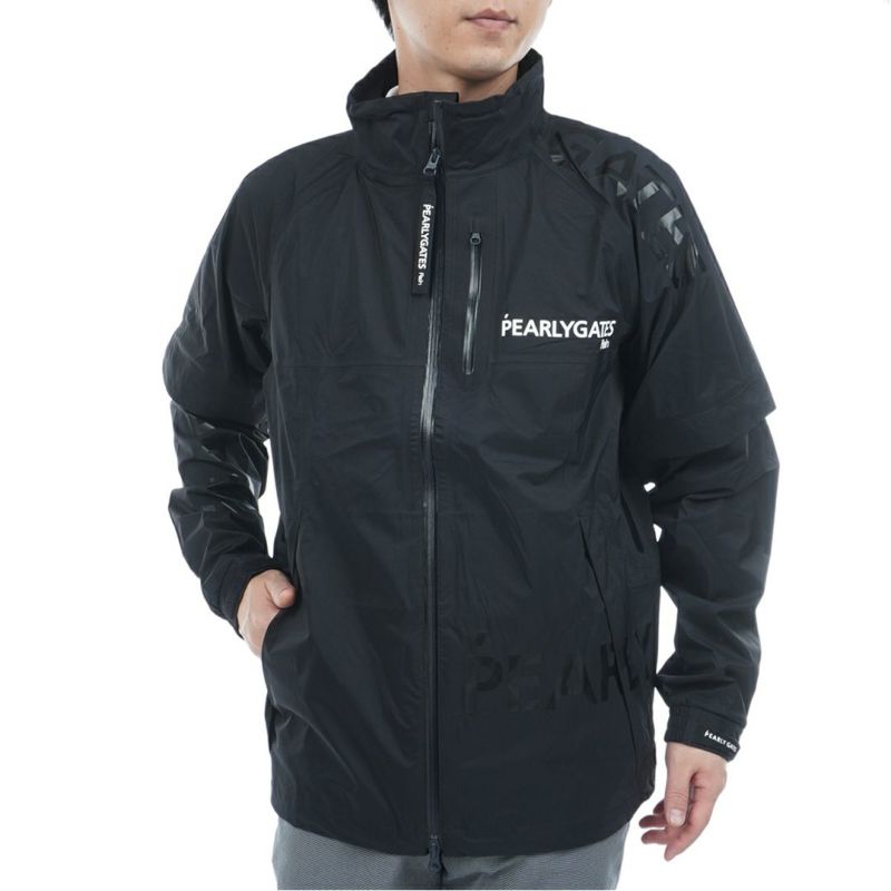 パーリーゲイツ PEARLY GATES メンズ NYストレッチタフタ3Lレインジャケット (MENS) PAMA5434 詳細2