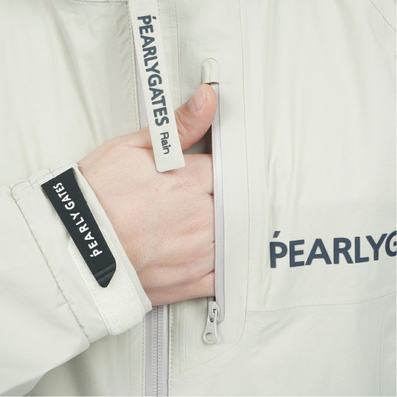 パーリーゲイツ PEARLY GATES メンズ NYストレッチタフタ3Lレインジャケット (MENS) PAMA5434 詳細10