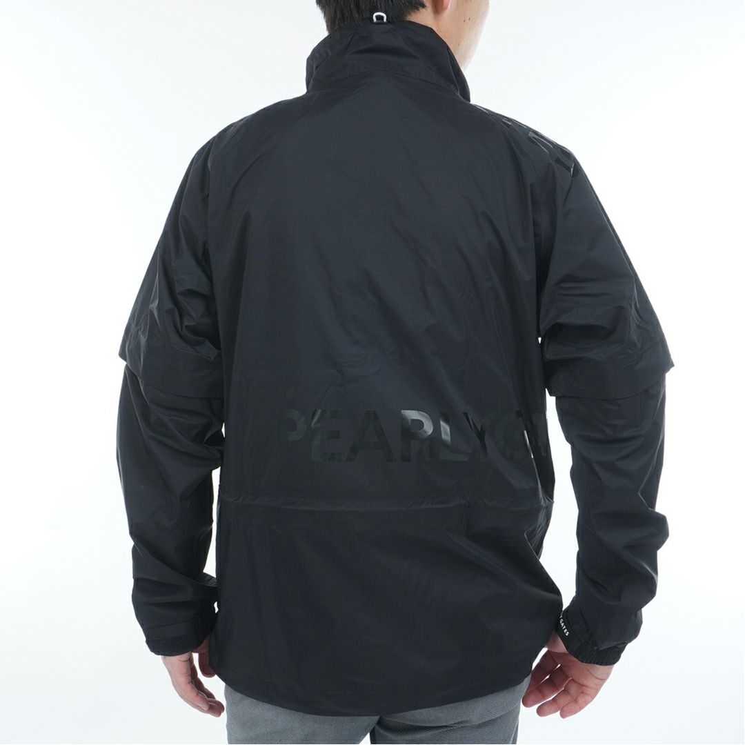 パーリーゲイツ PEARLY GATES メンズ NYストレッチタフタ3Lレインジャケット (MENS) PAMA5434 詳細18