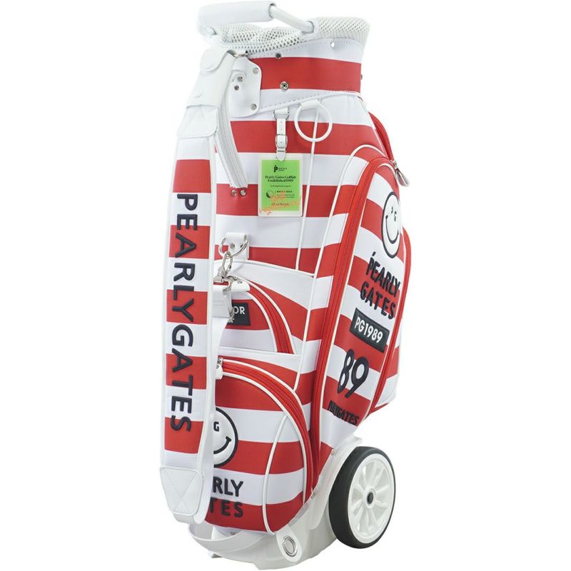 PEARLYGATES　キャデイバッグ キャスター付き レンガ