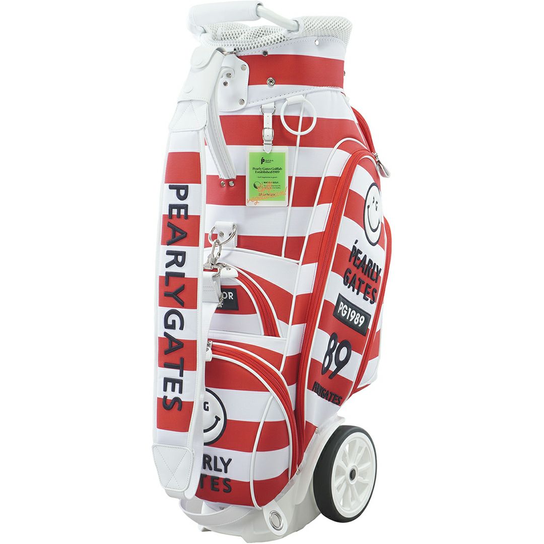 PEARLYGATES　キャデイバッグ キャスター付き レンガ