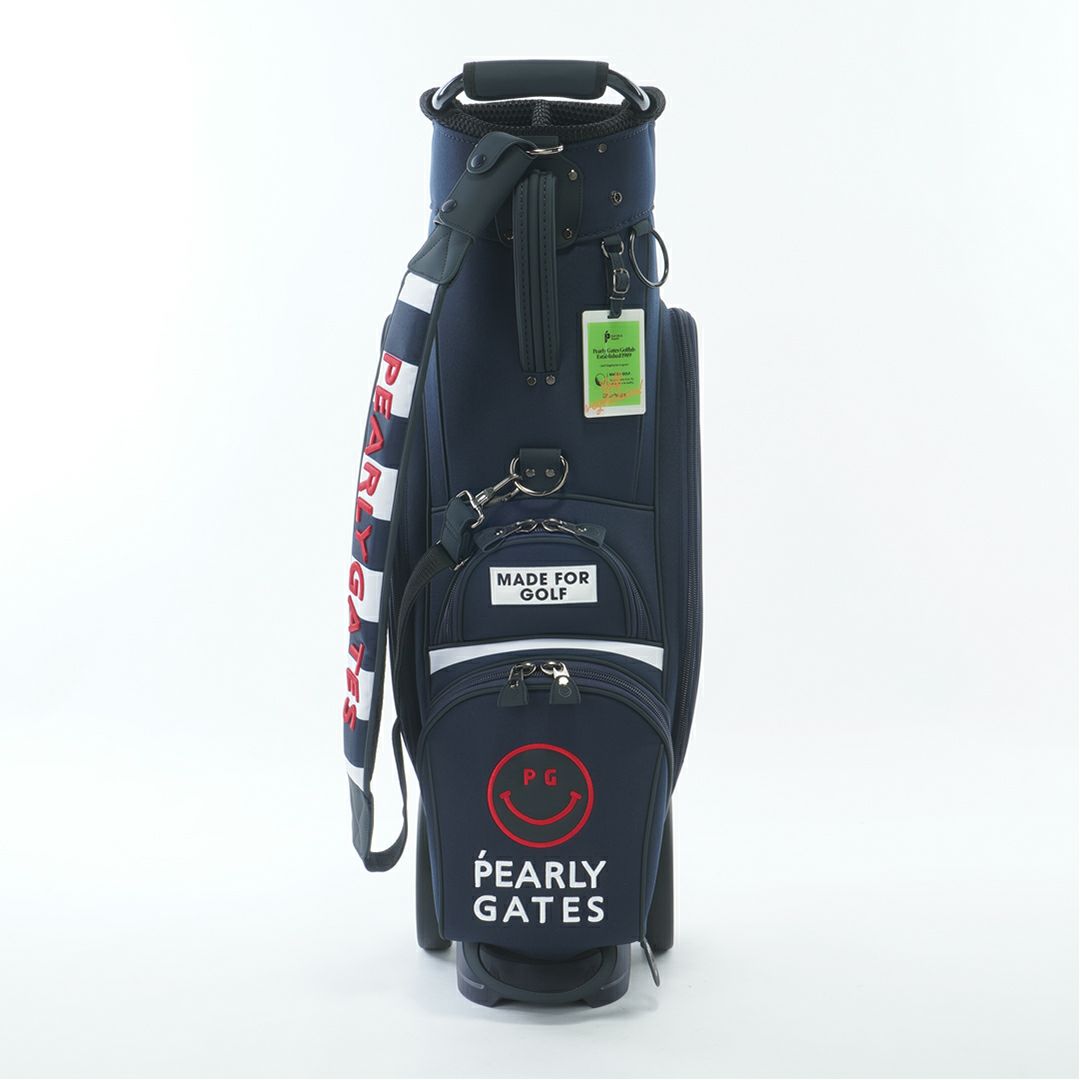 PEARLYGATES　キャデイバッグ キャスター付き ネイビー
