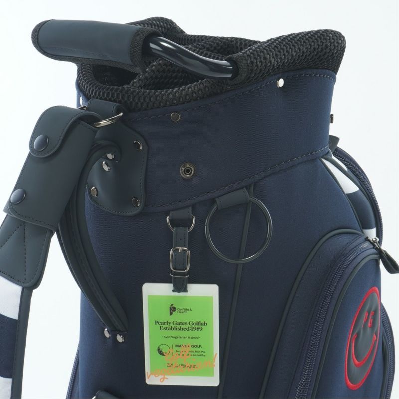 PEARLYGATES　キャデイバッグ キャスター付き ネイビー