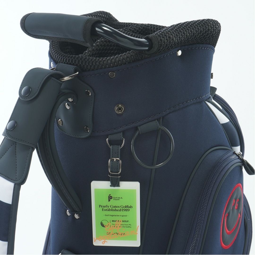 PEARLYGATES　キャデイバッグ キャスター付き ネイビー