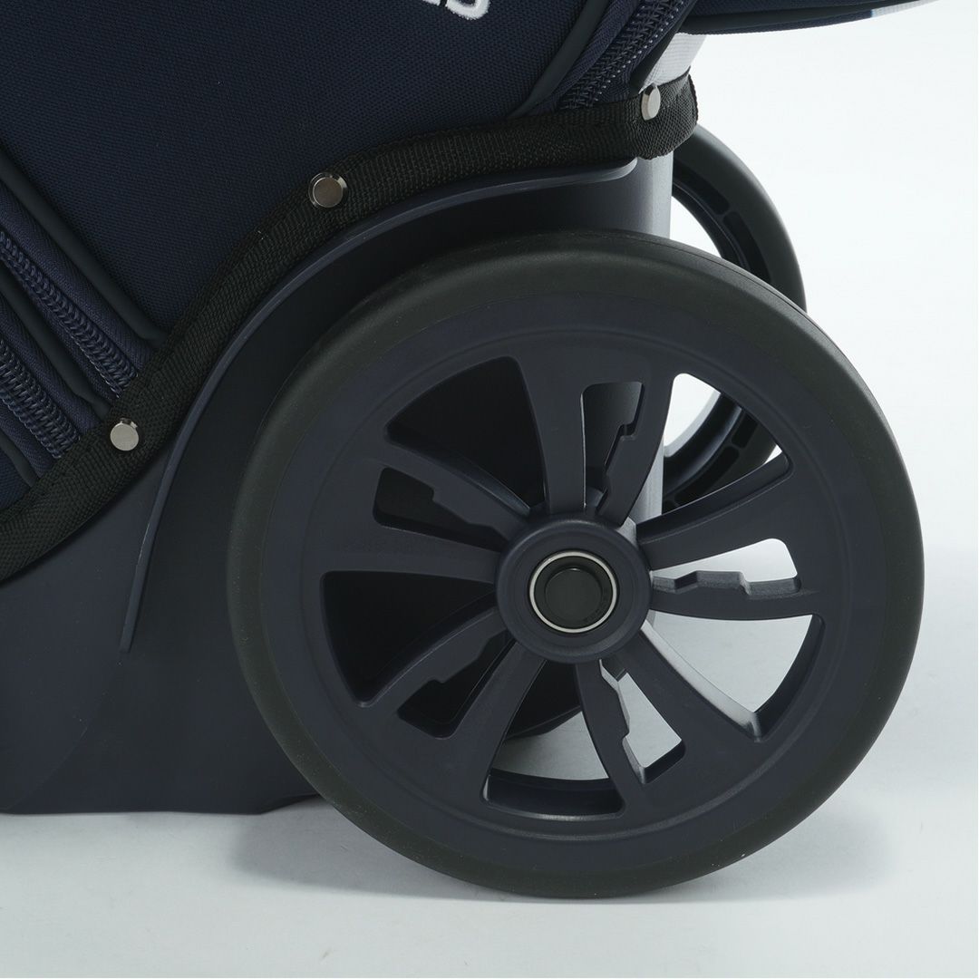 PEARLYGATES　キャデイバッグ キャスター付き ネイビー