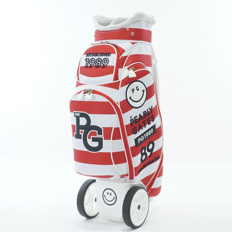 PEARLYGATES　キャデイバッグ キャスター付き レンガ