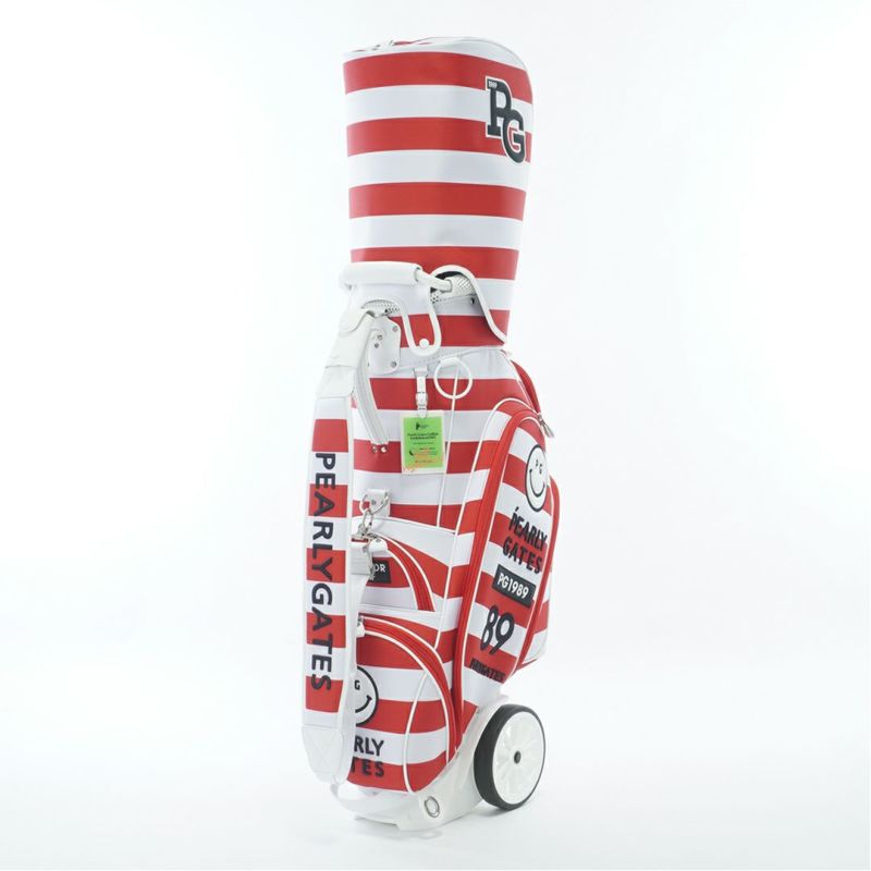 PEARLYGATES　キャデイバッグ キャスター付き レンガ