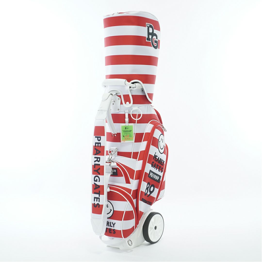 PEARLYGATES　キャデイバッグ キャスター付き レンガ