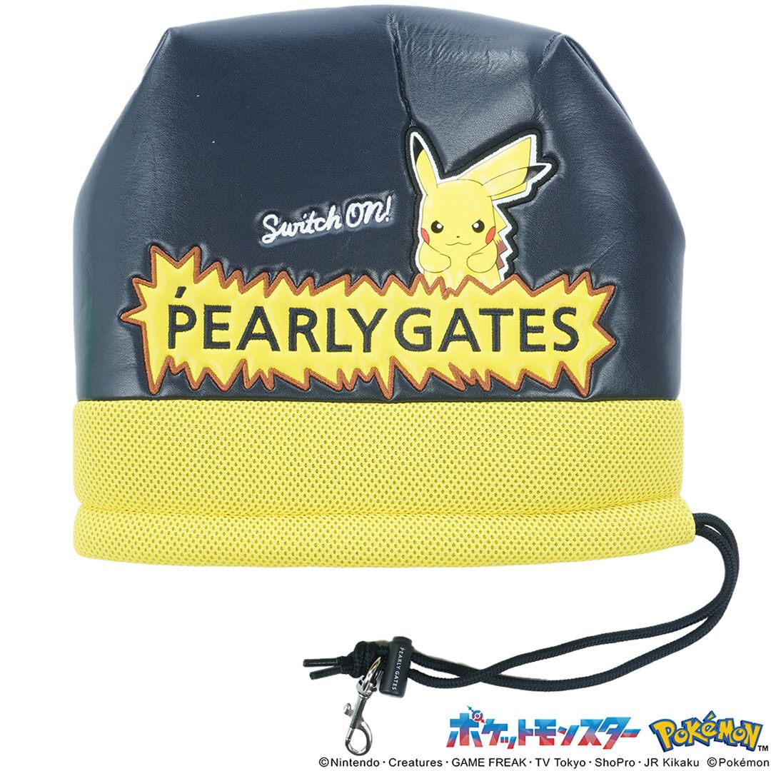 PEARLY GATES ポケモン メンズ レディース ユニセックス ヘッドカバー ネイビー