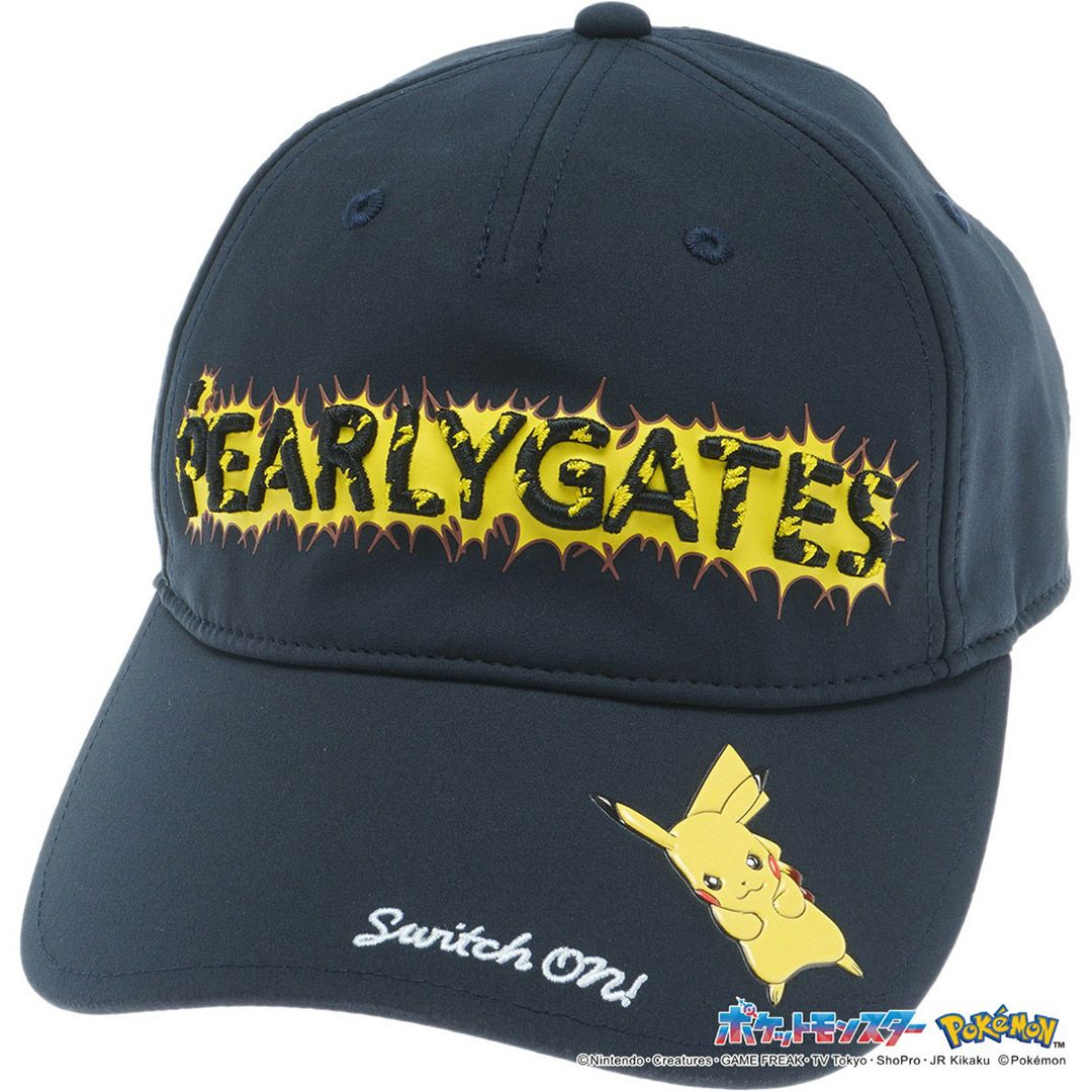 PEARLYGATES ポケモン ユニセックス メンズ レディース キャップ ネイビー
