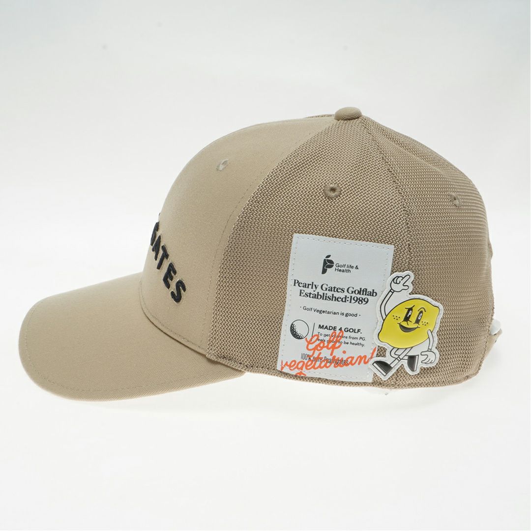 PEARLYGATES ユニセックス メンズ レディース キャップ ベージュ