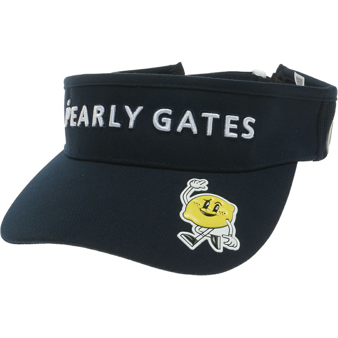PEARLYGATES ユニセックス メンズ レディース バイザー ネイビー