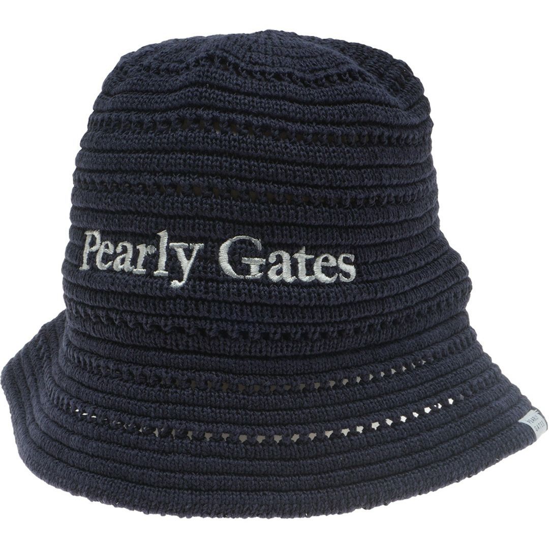 PEARLYGATES ユニセックス メンズ レディース ハット ネイビー