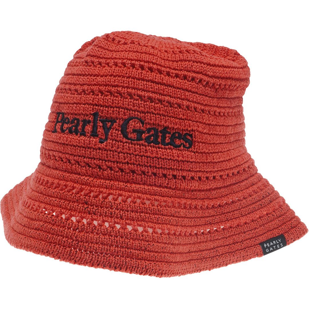 PEARLYGATES ユニセックス メンズ レディース ハット レッド