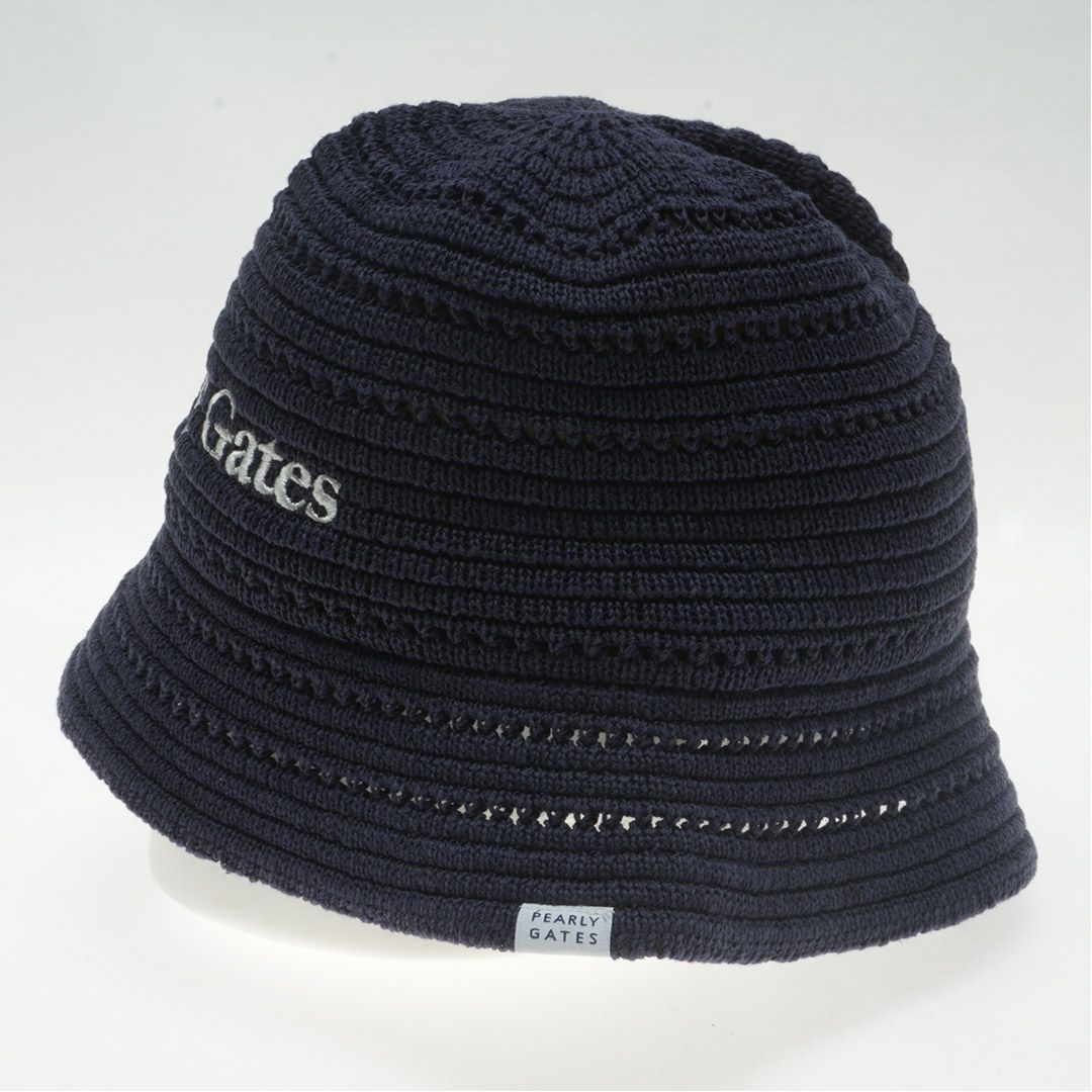 PEARLYGATES ユニセックス メンズ レディース ハット ネイビー