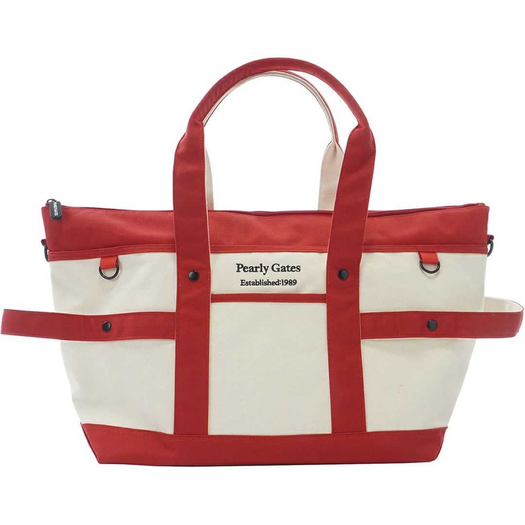 PEARLYGATES トートバッグ オフホワイト　