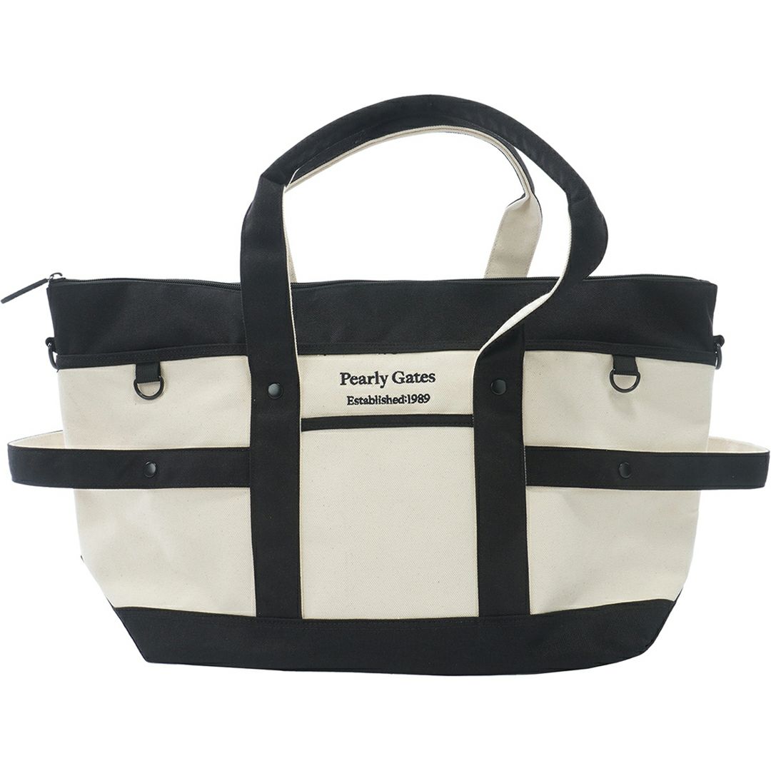 PEARLYGATES トートバッグ パールホワイト　