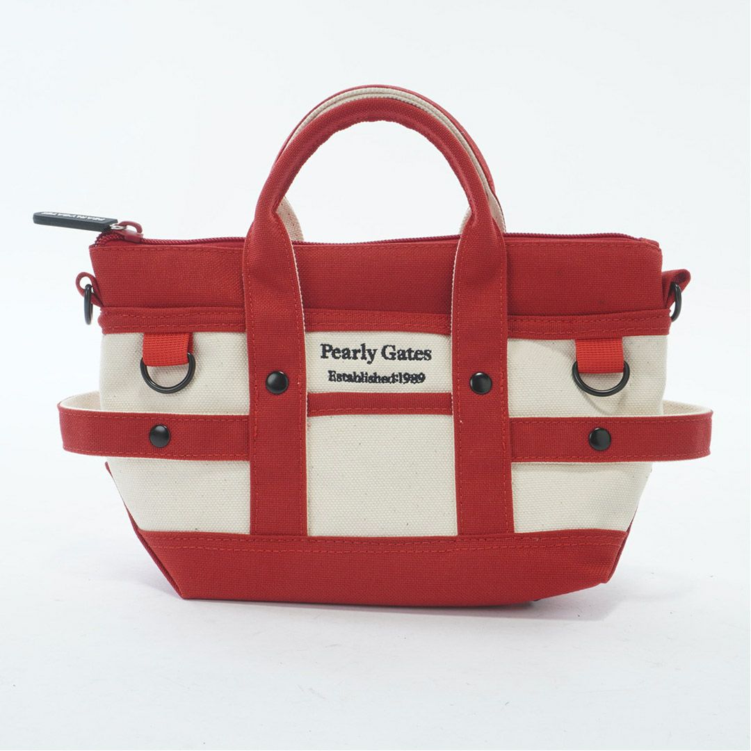 PEARLYGATES カートバッグ オフホワイト　