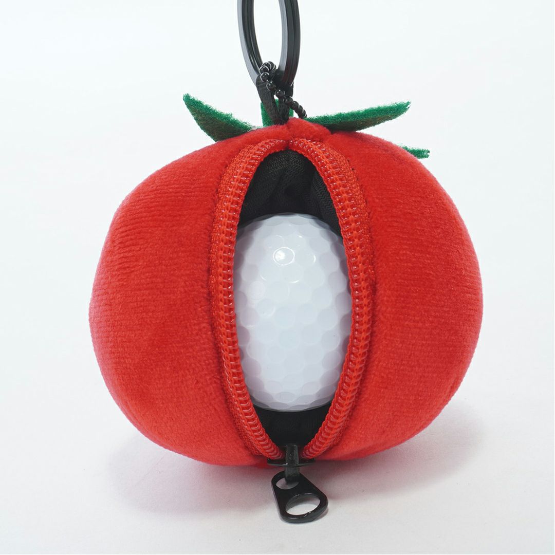 PEARLYGATES ボールポーチ レッド