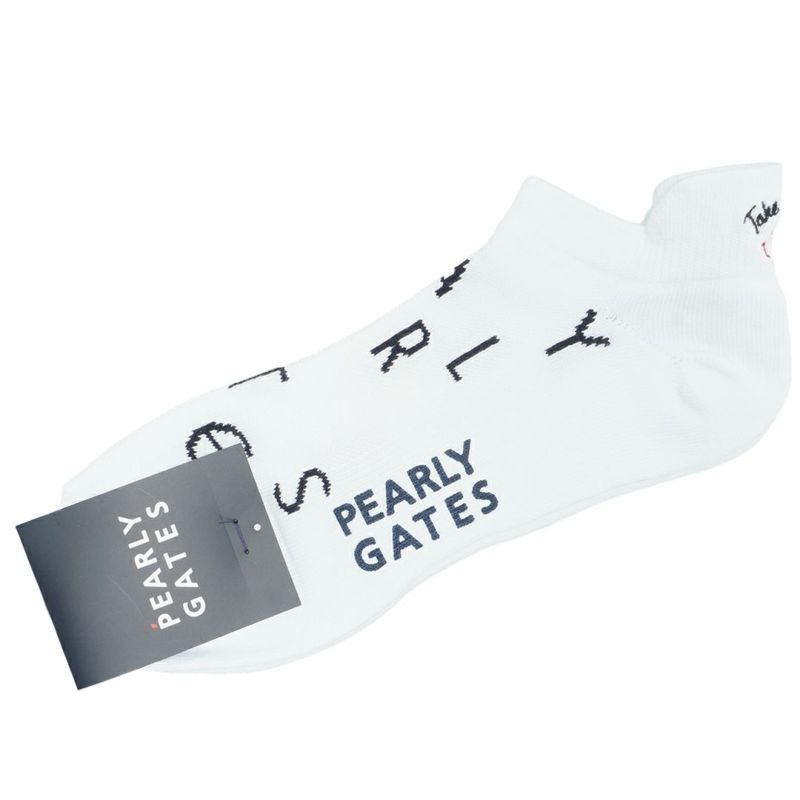 PEARLYGATES メンズ ソックス ホワイト