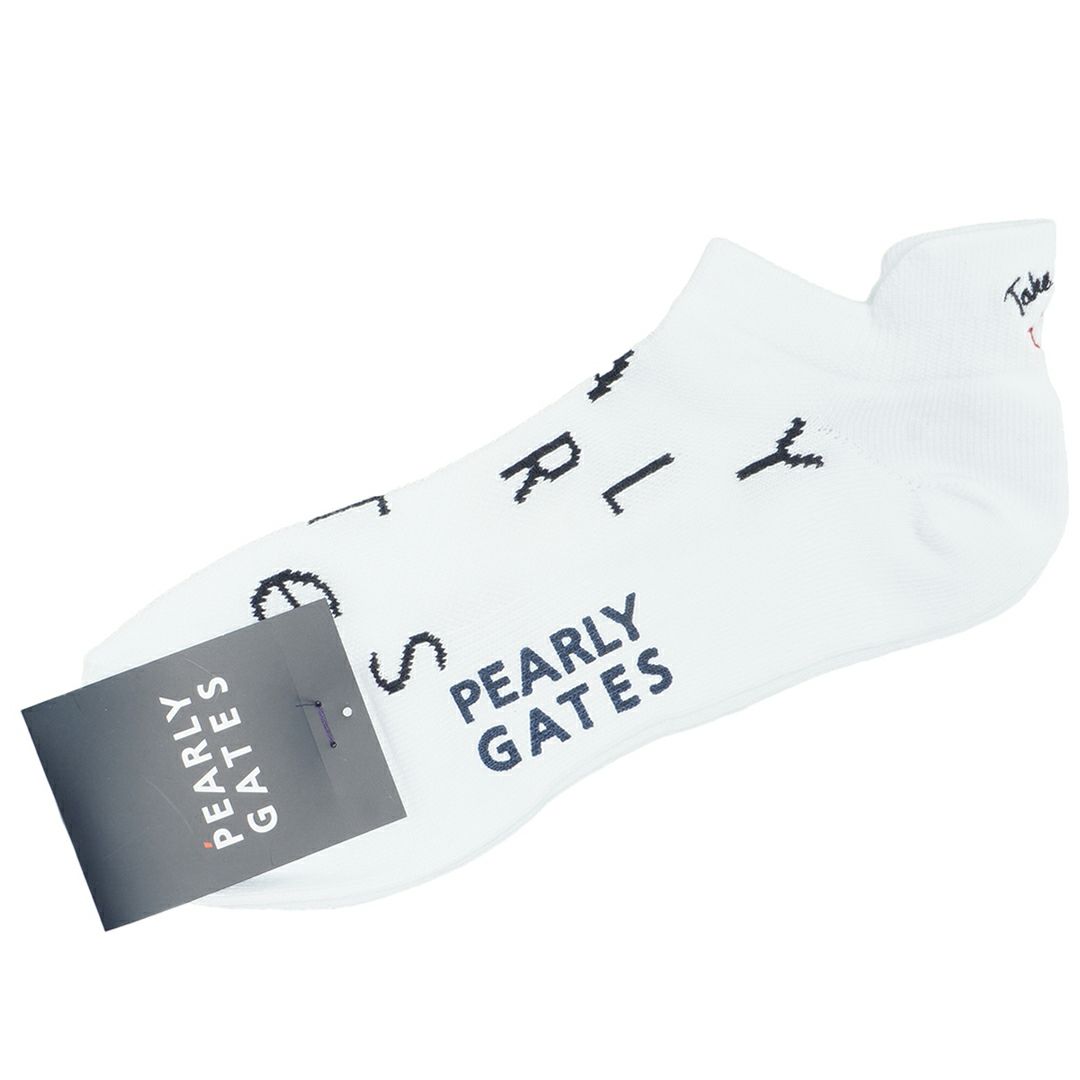 PEARLYGATES メンズ ソックス ホワイト