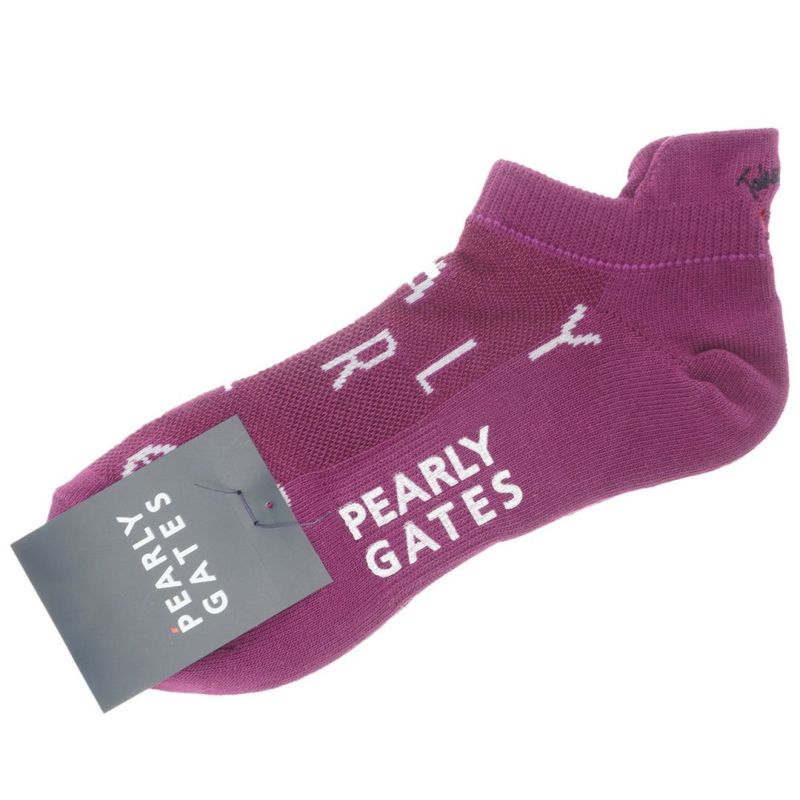 PEARLYGATES レディース ソックス レッド