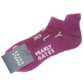 PEARLYGATES レディース ソックス レッド