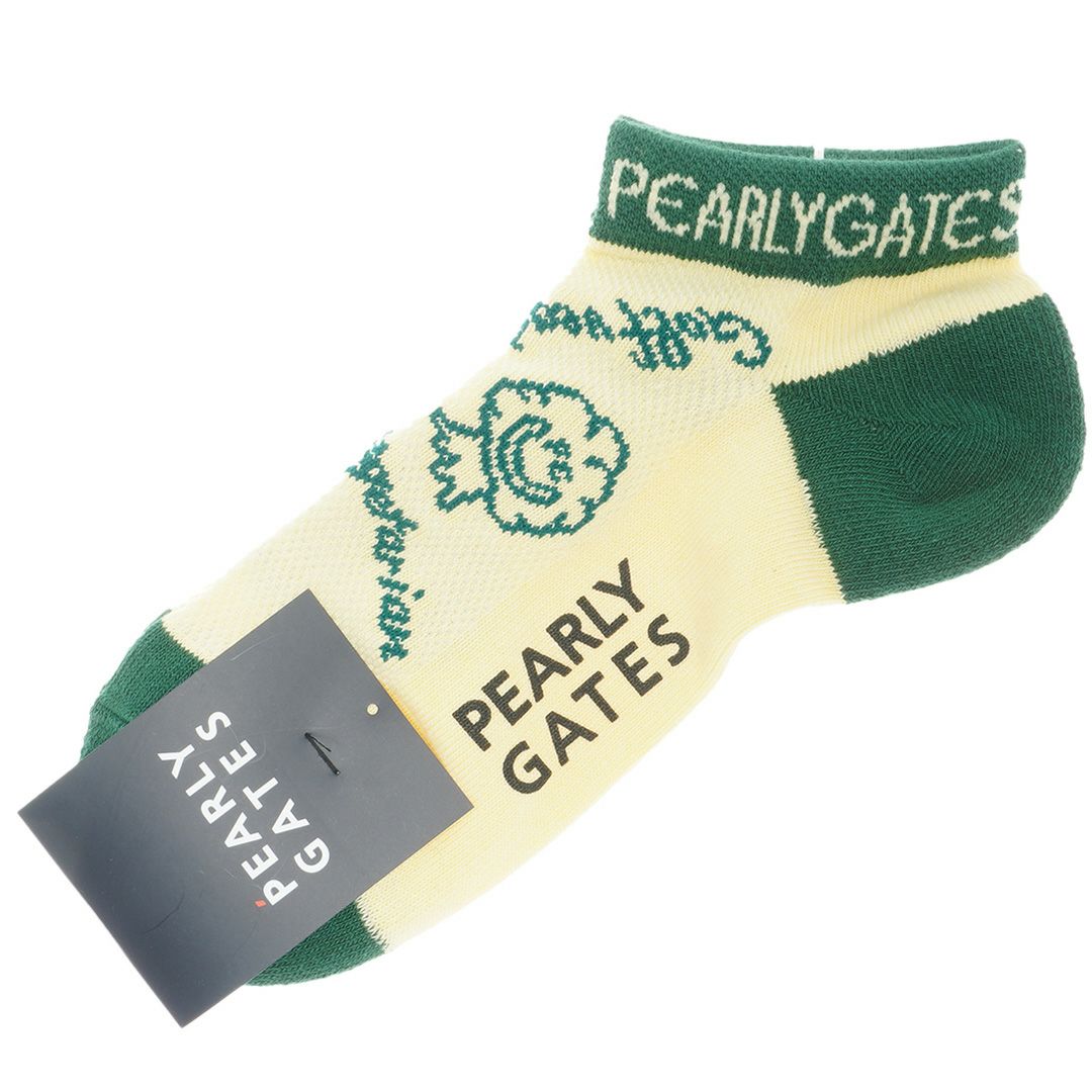 PEARLYGATES メンズ ソックス ベージュ