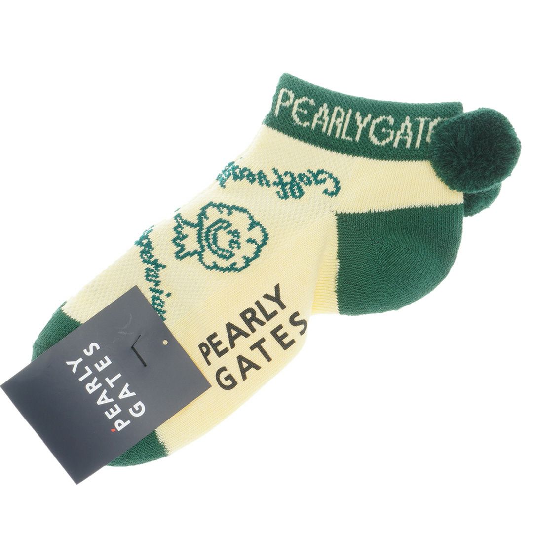 PEARLYGATES レディース ソックス ベージュ