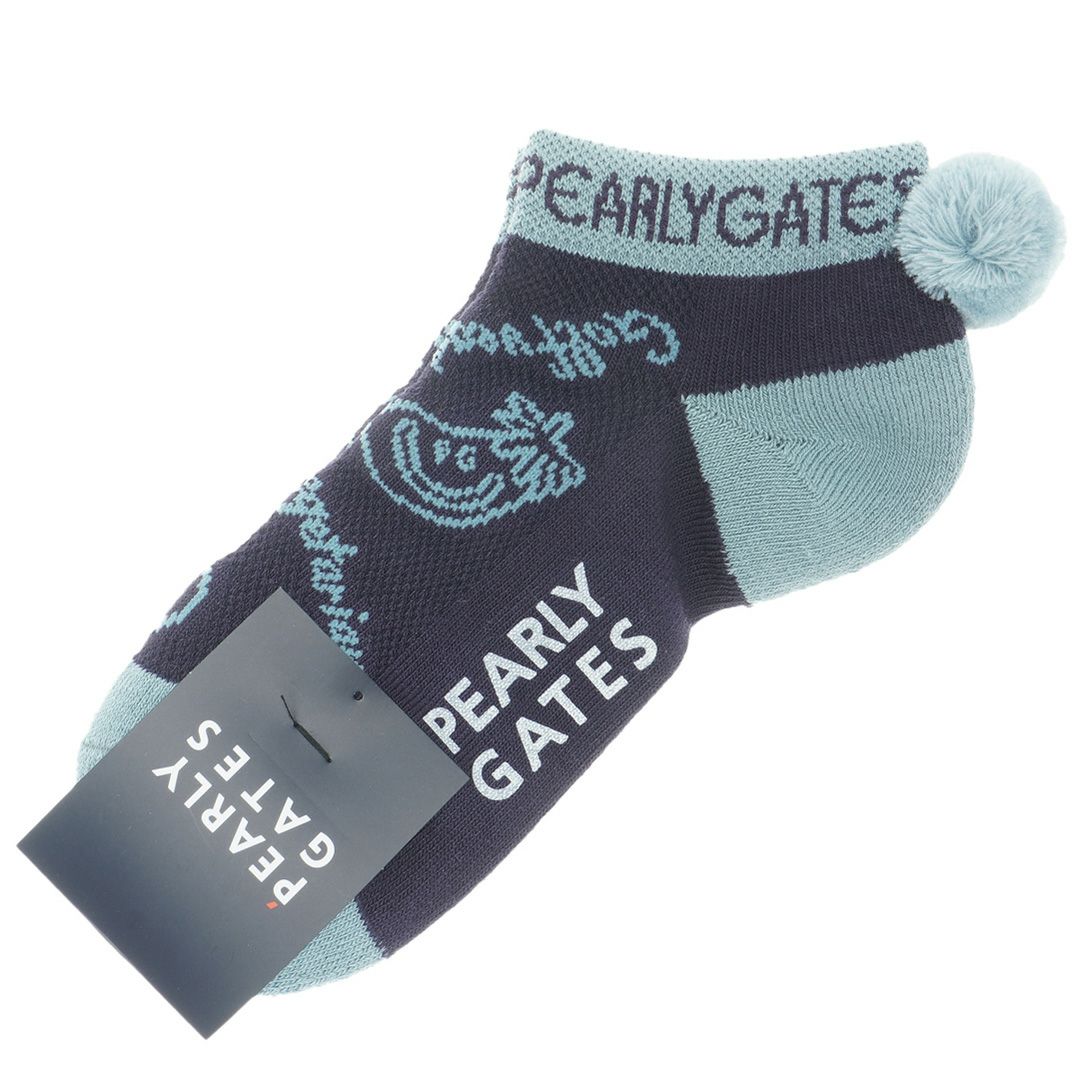 PEARLYGATES レディース ソックス パープル