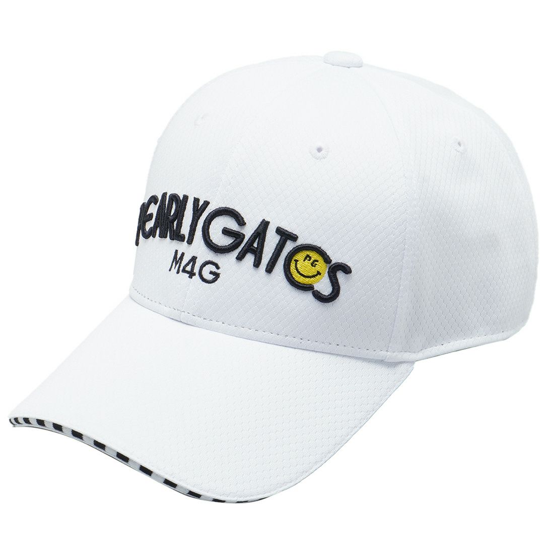 PEARLYGATES ユニセックス キャップ ホワイト