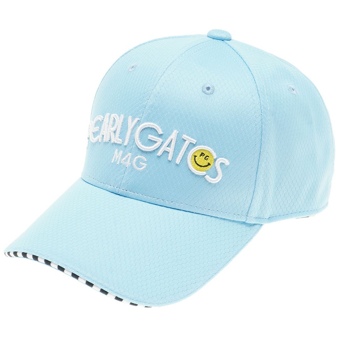 PEARLYGATES ユニセックス キャップ ブルー