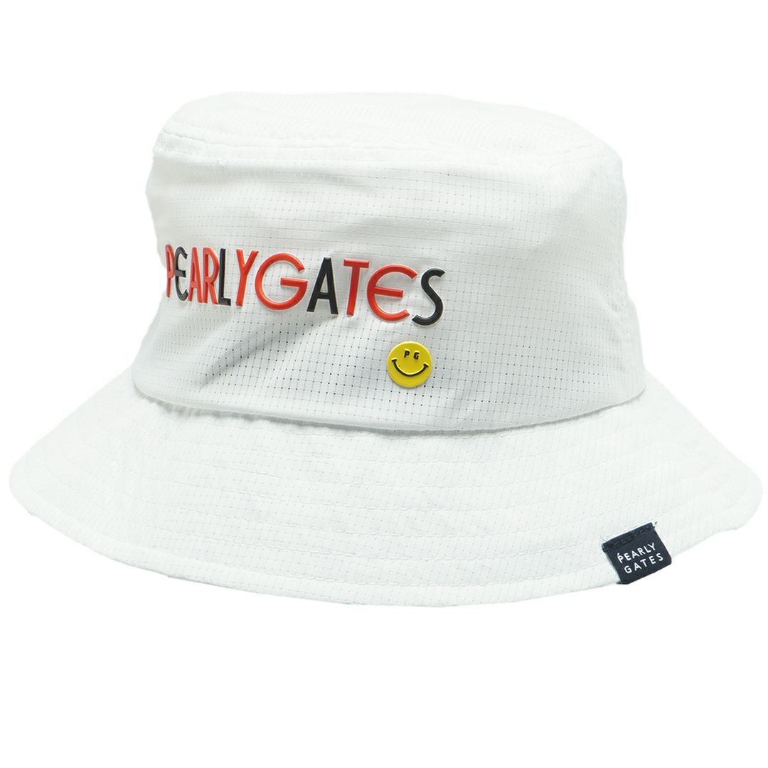 PEARLYGATES ユニセックス ハット ホワイト