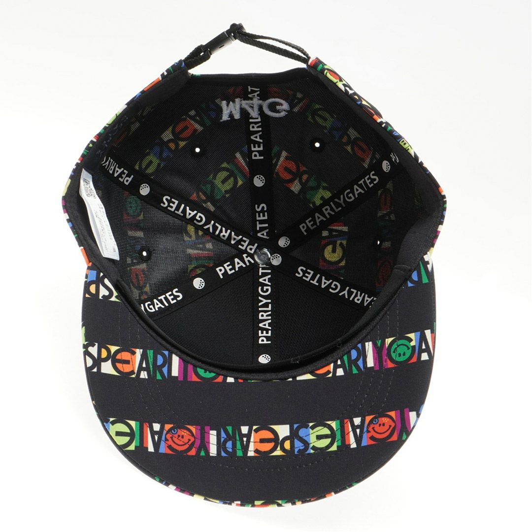 PEARLYGATES ユニセックス キャップ ディープブルー