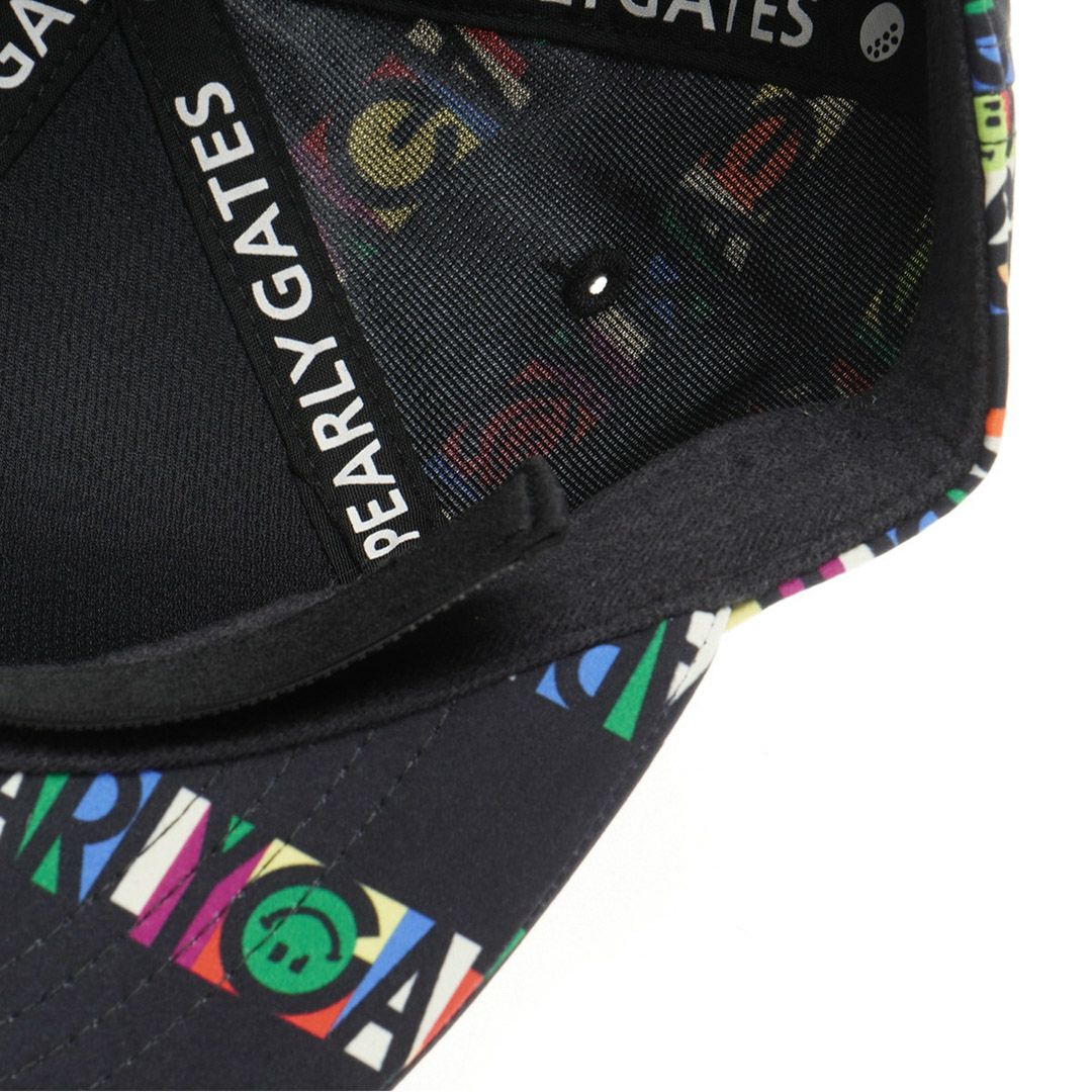 PEARLYGATES ユニセックス キャップ ディープブルー