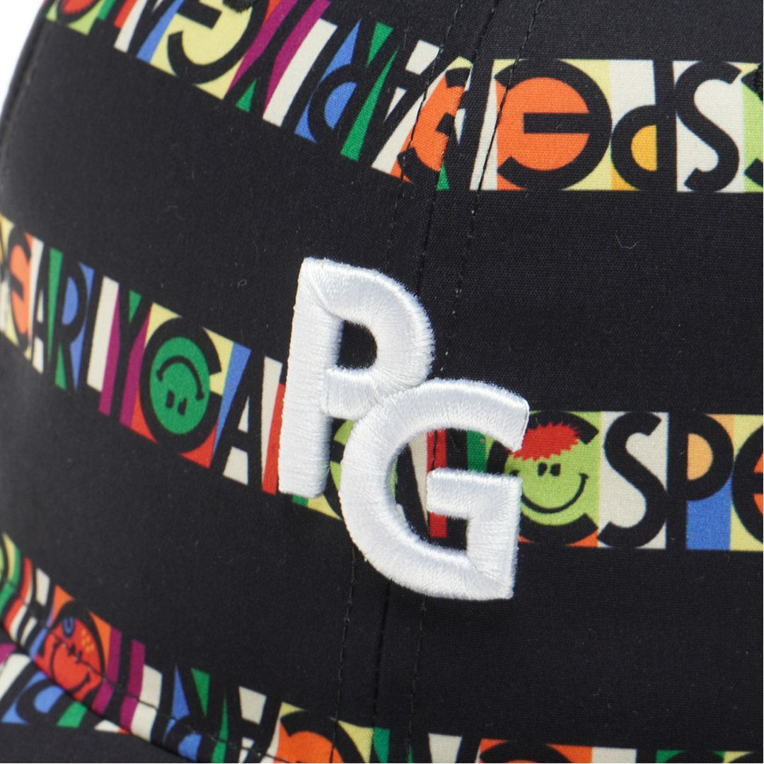 PEARLYGATES ユニセックス キャップ ディープブルー