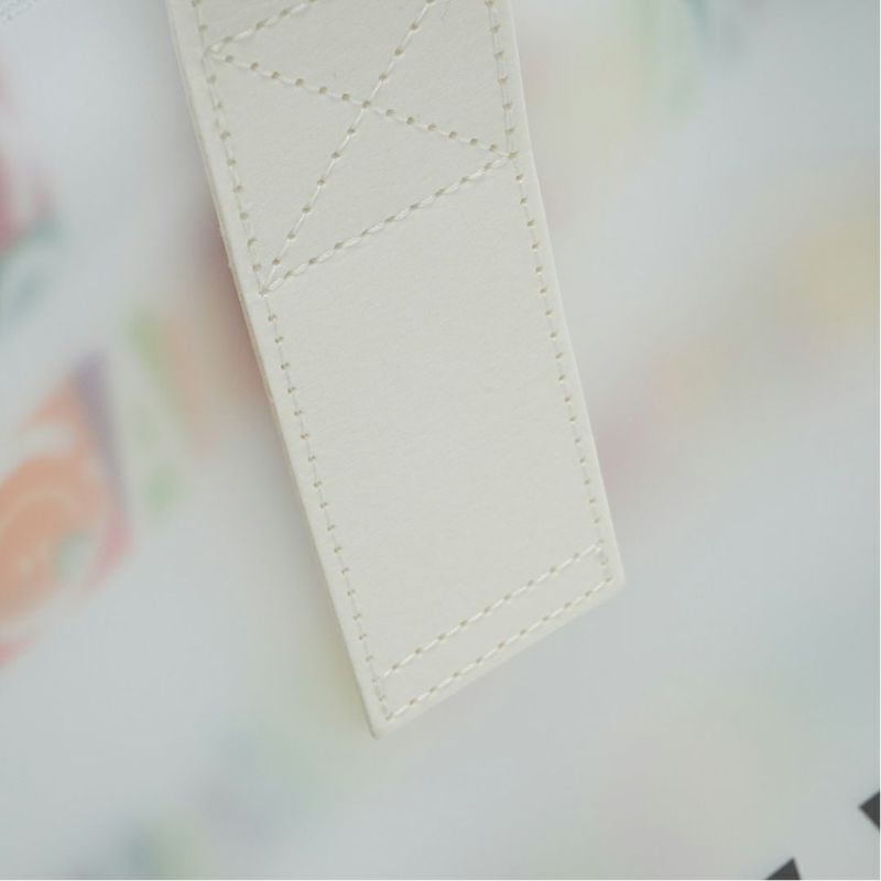パーリーゲイツ]Bio PG SMILEシールボーダー柄TPUロッカーバッグ