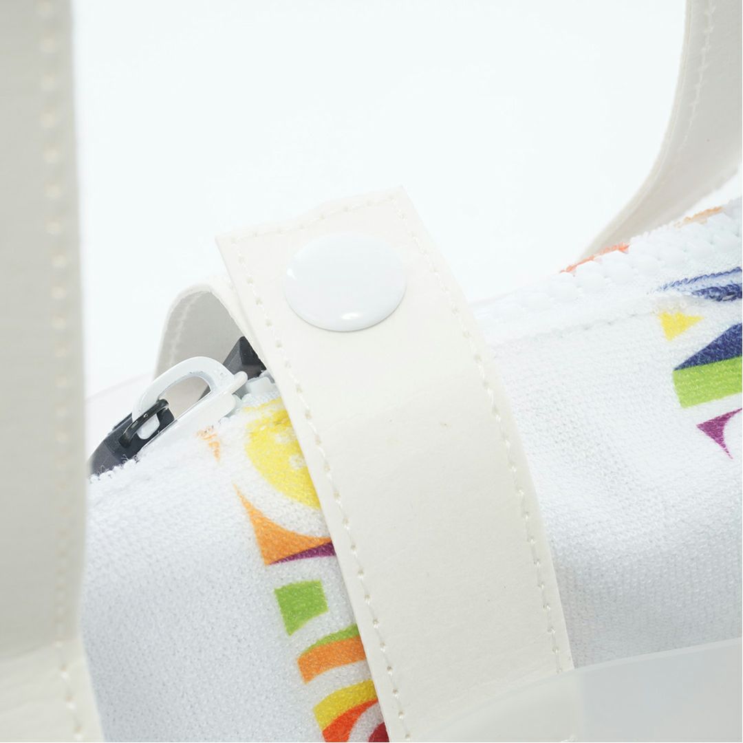 PEARLYGATES ロッカーバッグ オフホワイト